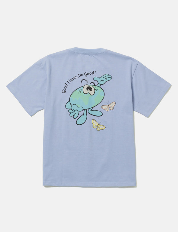 Potato Head Eco Friends-Bli Made T-Shirt - Watery Blue