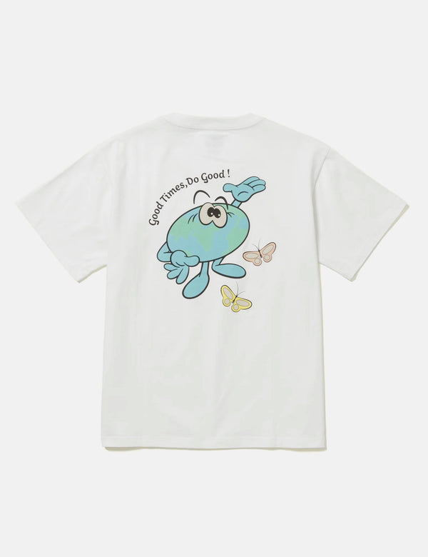 Potato Head Eco Friends-Bli Made T-Shirt - Off White