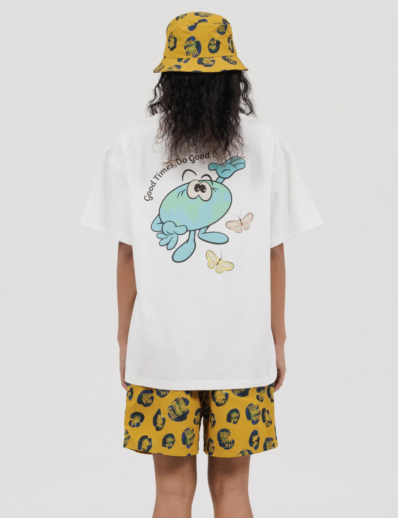 Potato Head Eco Friends-Bli Made T-Shirt - Off White