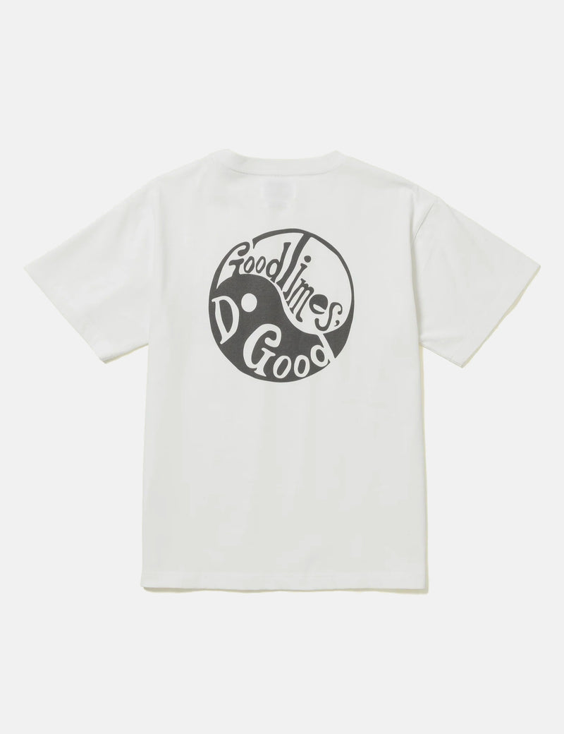 Potato Head Good Times Do Good T-Shirt - Off White