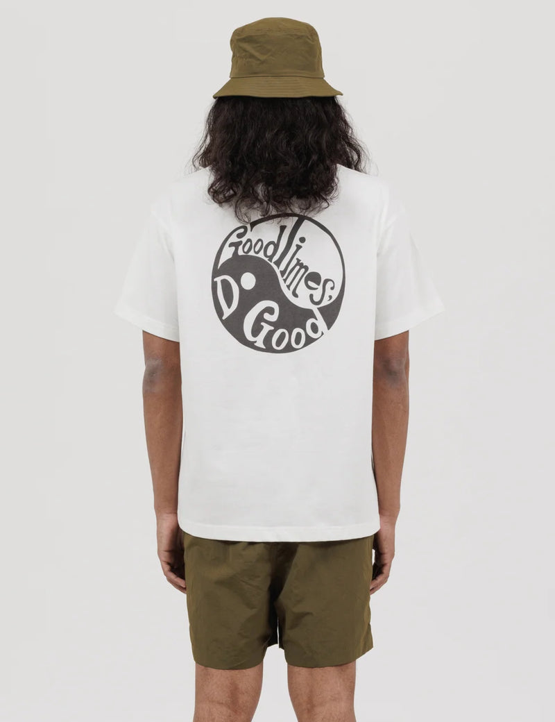 Potato Head Good Times Do Good T-Shirt - Off White