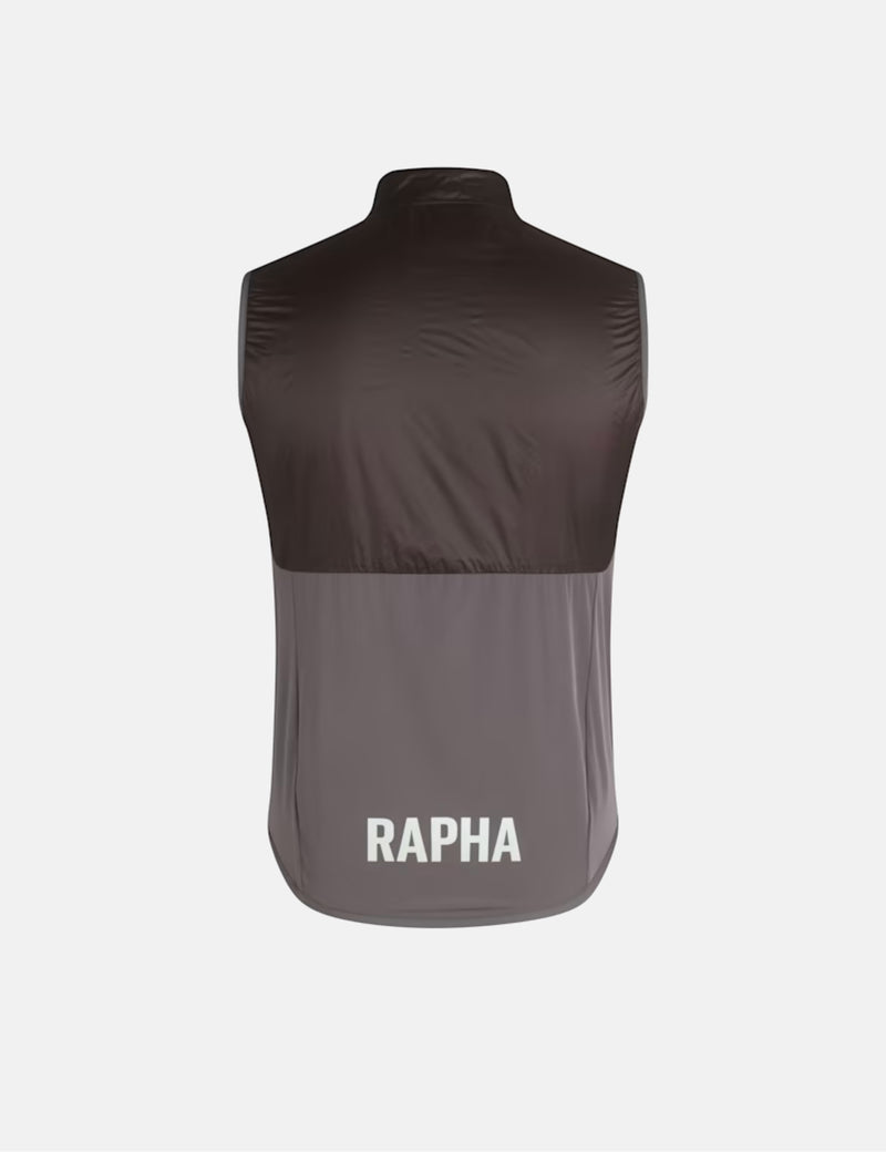 Rapha Men's Pro Team Insulated Gilet - Mushroom / White
