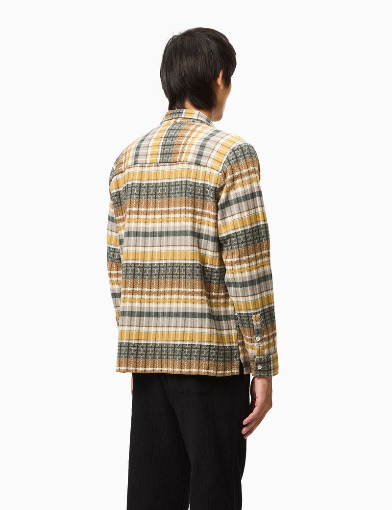 Percival Consign Ashdown Shirt (Cotton) - Blue