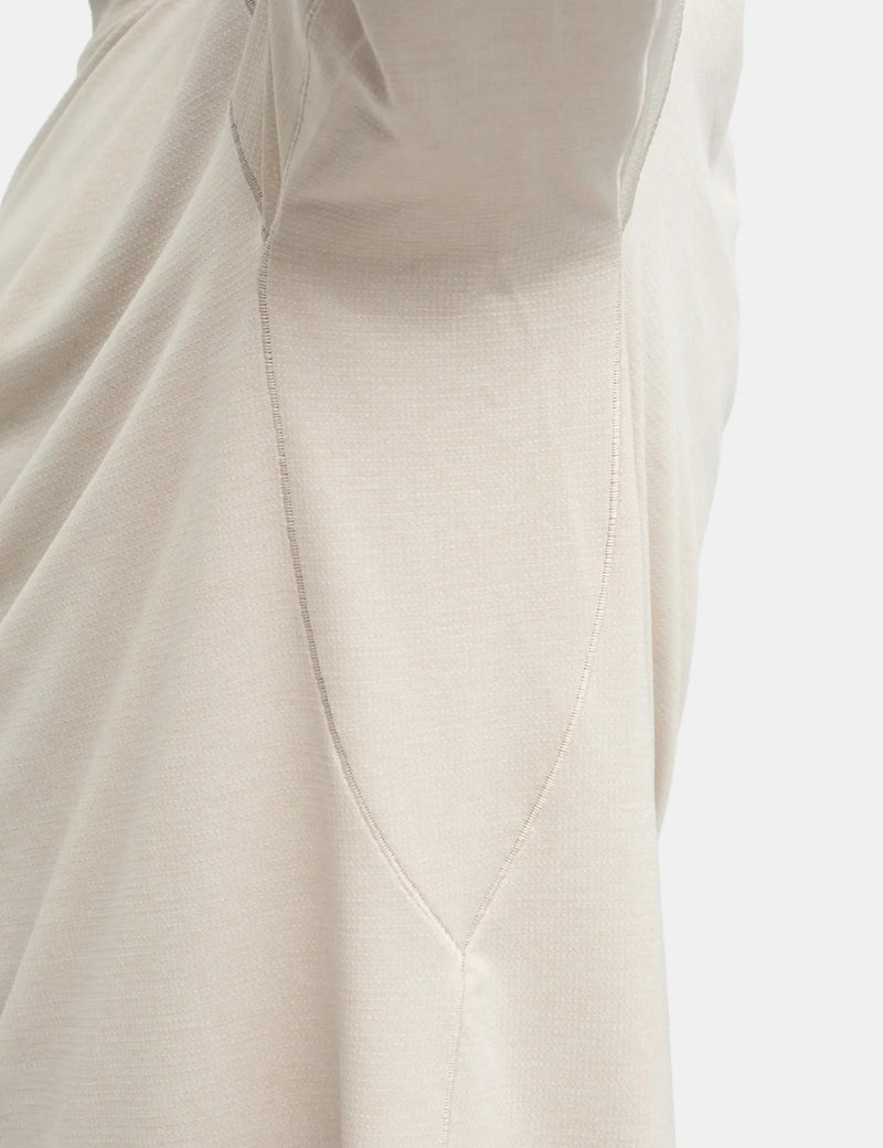 Portal Lateral Peak Long Sleeve T-Shirt - Bone White