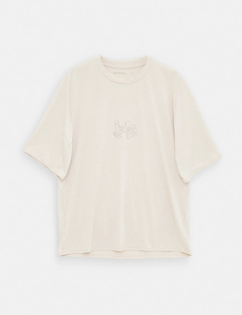Portal Lateral Peak T-Shirt - Bone White