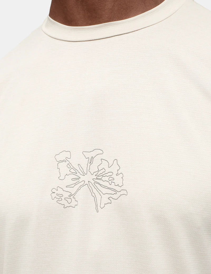 Portal Lateral Peak T-Shirt - Bone White