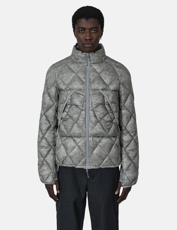 ROA Nuna 800 Fill Power Hooded Down Jacket - Silver Grey