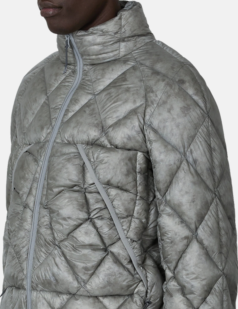 ROA Nuna 800 Fill Power Hooded Down Jacket - Silver Grey