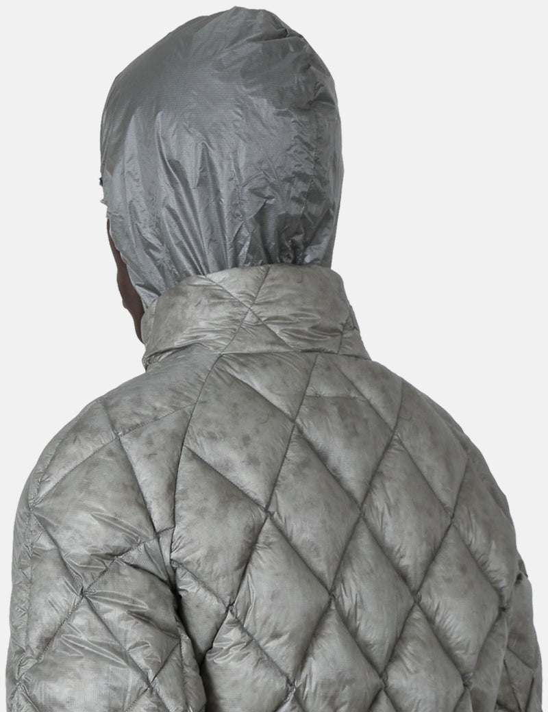 ROA Nuna 800 Fill Power Hooded Down Jacket - Silver Grey