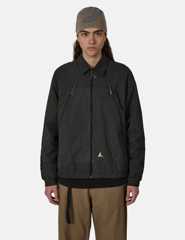 ROA Lamon Reinforced Technical Zip Up Shirt - Black