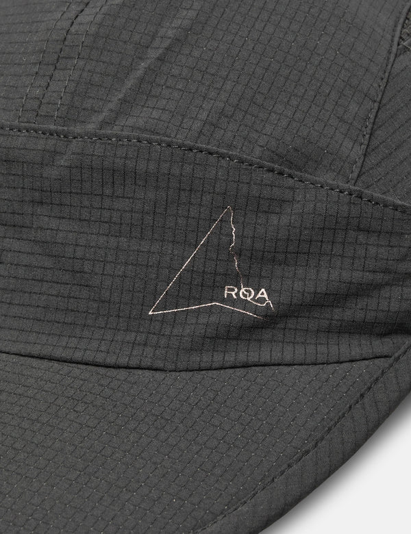 ROA Bri Open Weave Cap - Black