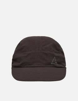 ROA Bri Open Weave Cap - Dark Brown
