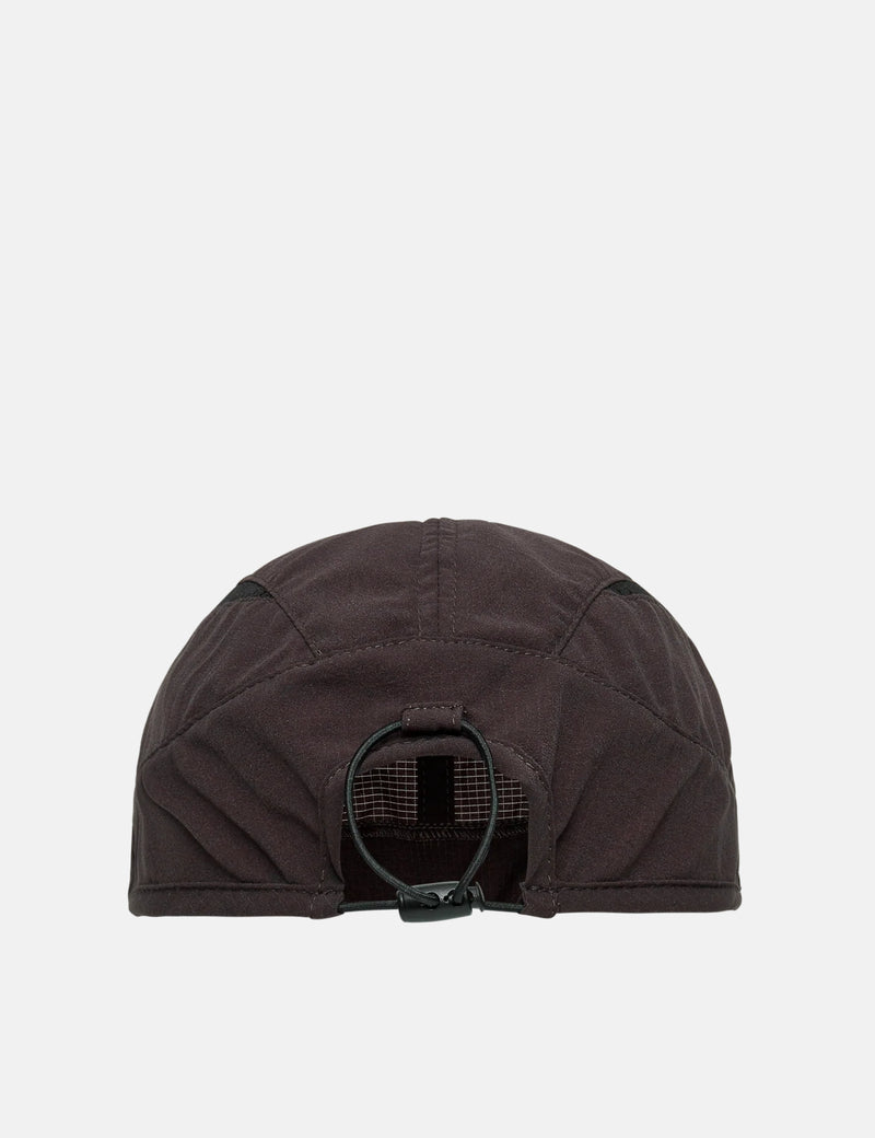 ROA Bri Open Weave Cap - Dark Brown