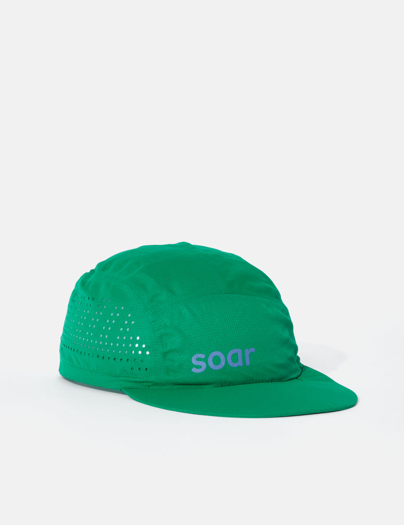 SOAR Run Cap - Green