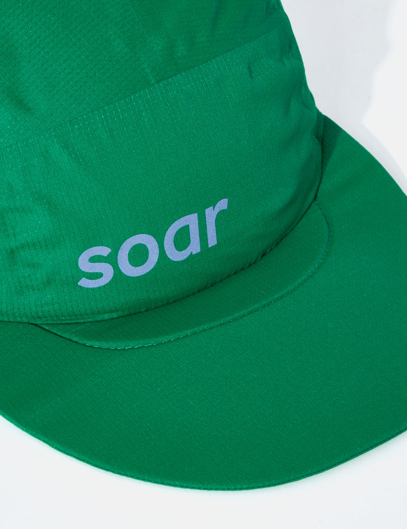 SOAR Run Cap - Green