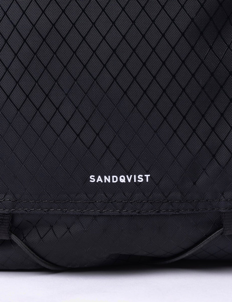 Sandqvist Nils Rolltop Backpack (Recycled) - Black