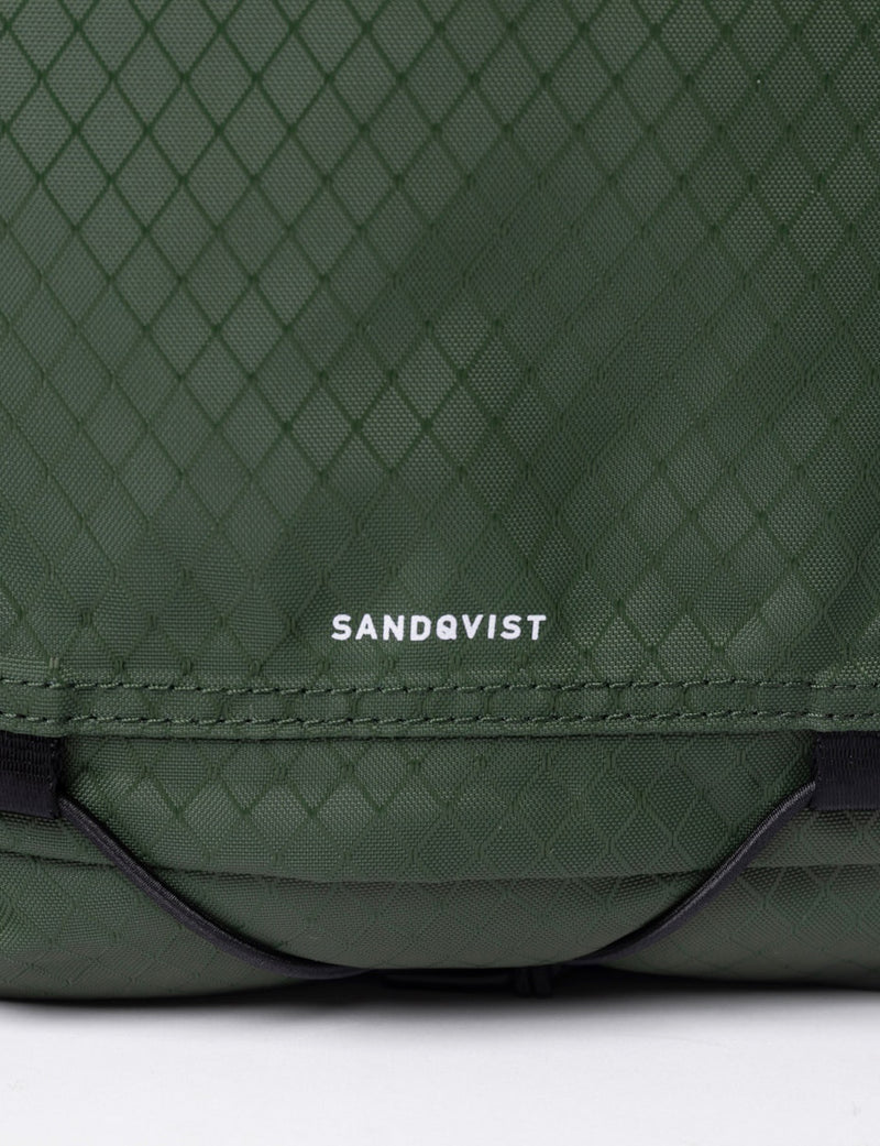 Sac à dos Sandqvist Nils Rolltop (recyclé) - Vert aube