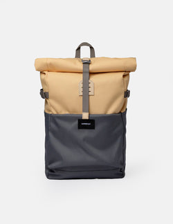 Sandqvist Ilon Rolltop Backpack (Recycled Poly) - Multi Wheat