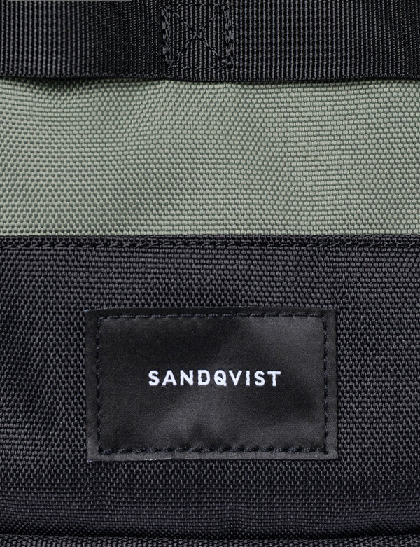 Sandqvist Olof Shoulder Bag (Vegan) - Multi Clover Green