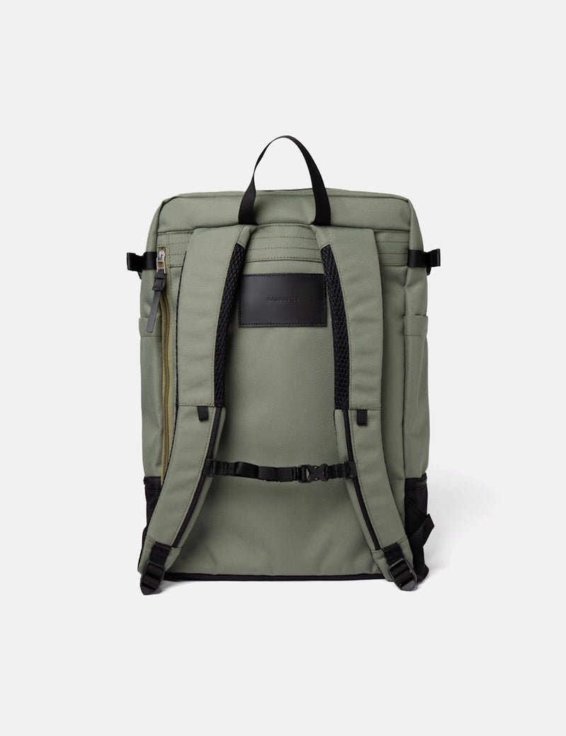 Sandqvist Alde Backpack (Recycled) - Multi Clover Green