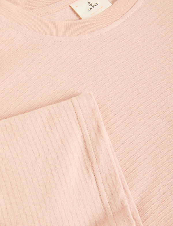 La Paz Botelho Comfort T-Shirt - Clay Stripes Terry