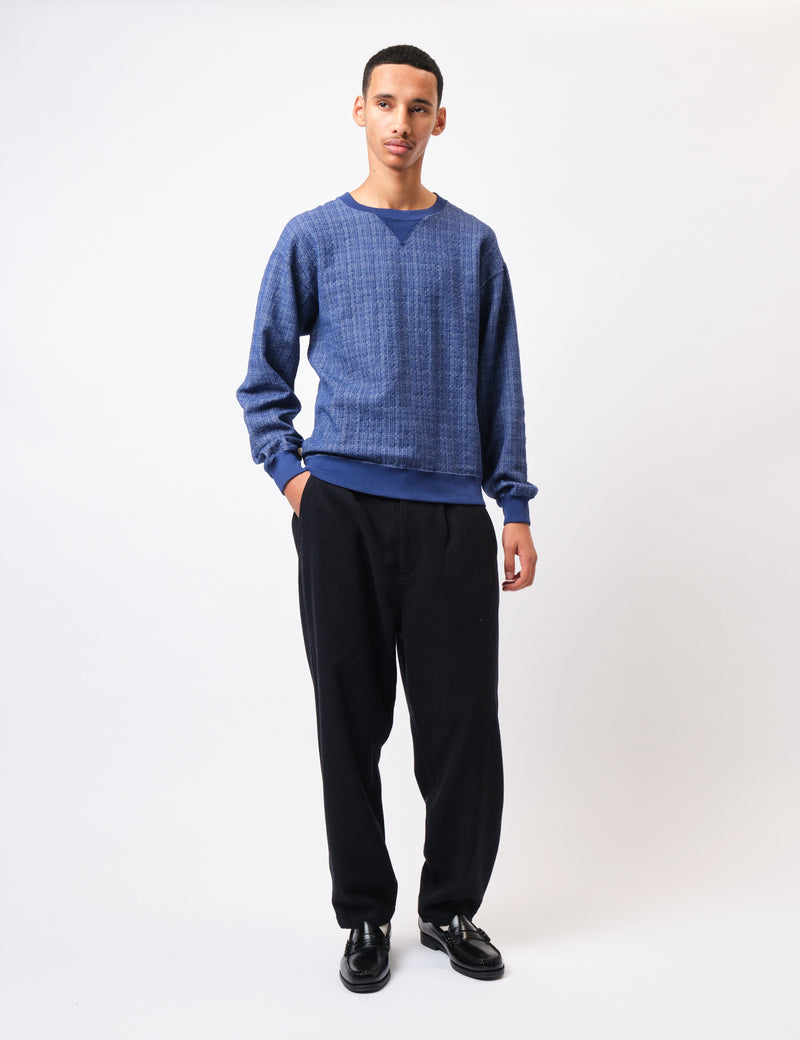 La Paz Xavier Classic Sweatshirt - Textured Navy