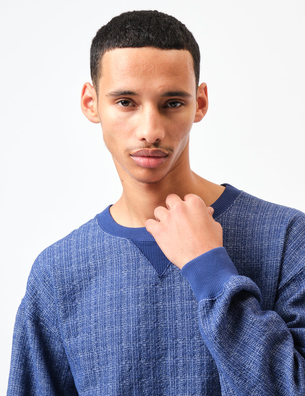 La Paz Xavier Classic Sweatshirt - Textured Navy
