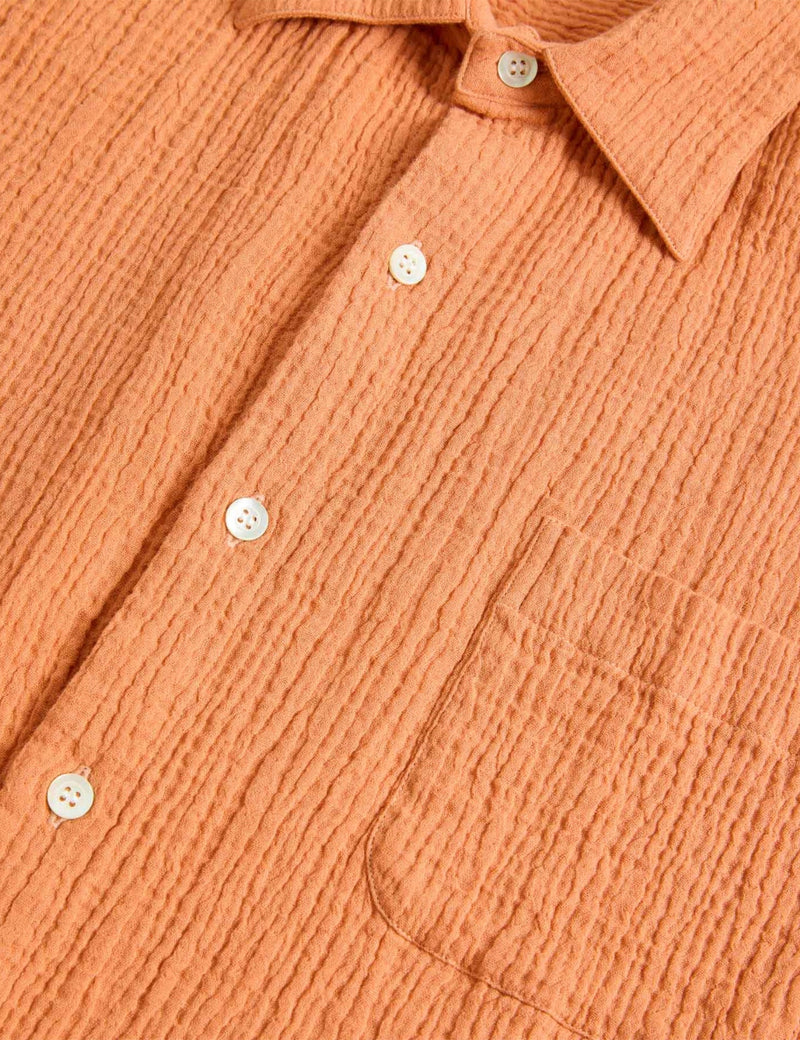 La Paz Roque Grandpa Baggy Shirt - Clay