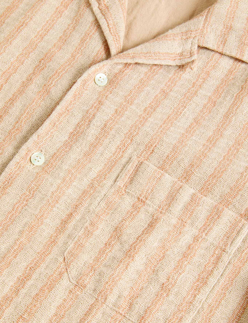 La Paz Silveira Panama Stripe Shirt - Clay