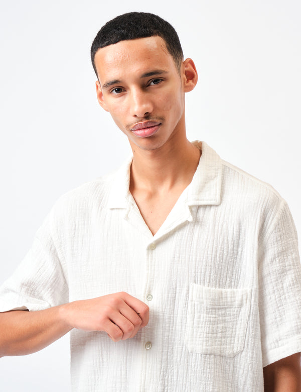 La Paz Vitória Caribean-Style Shirt - Off White