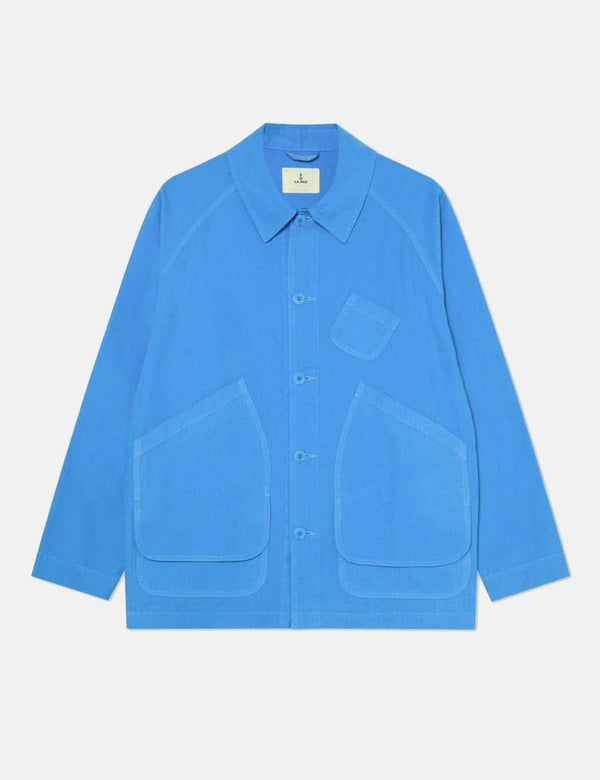 La Paz Mantero Expedition Canvas Jacket - Azure Blue