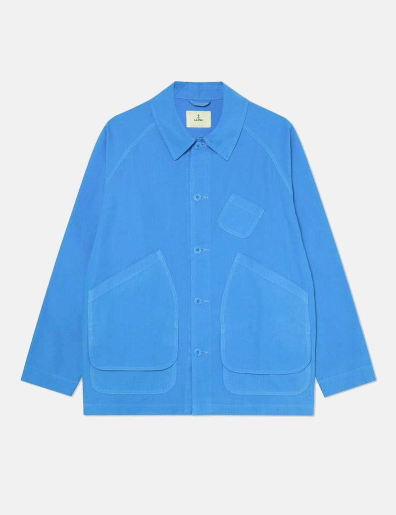 La Paz Mantero Expedition Canvas Jacket - Azure Blue