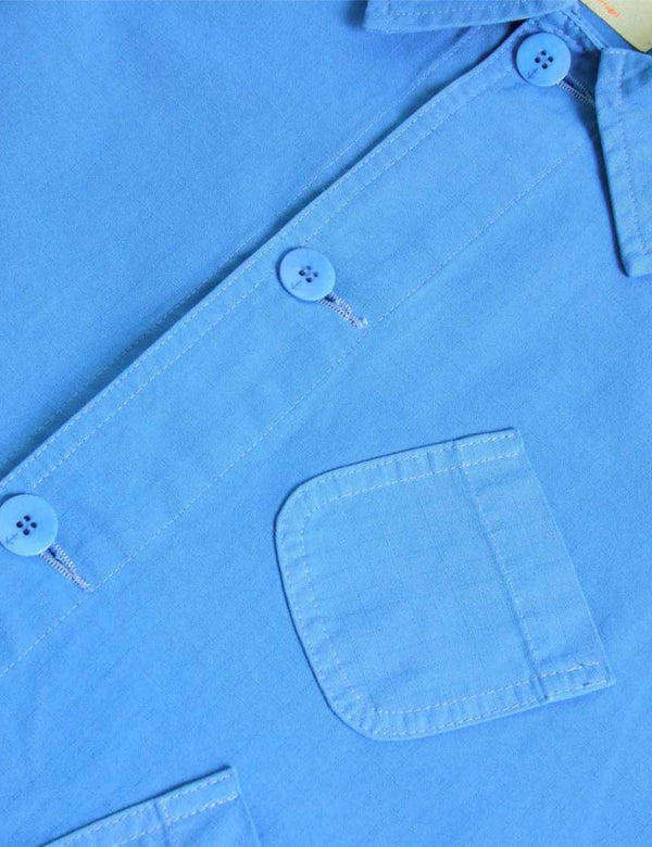 La Paz Mantero Expedition Canvas Jacket - Azure Blue