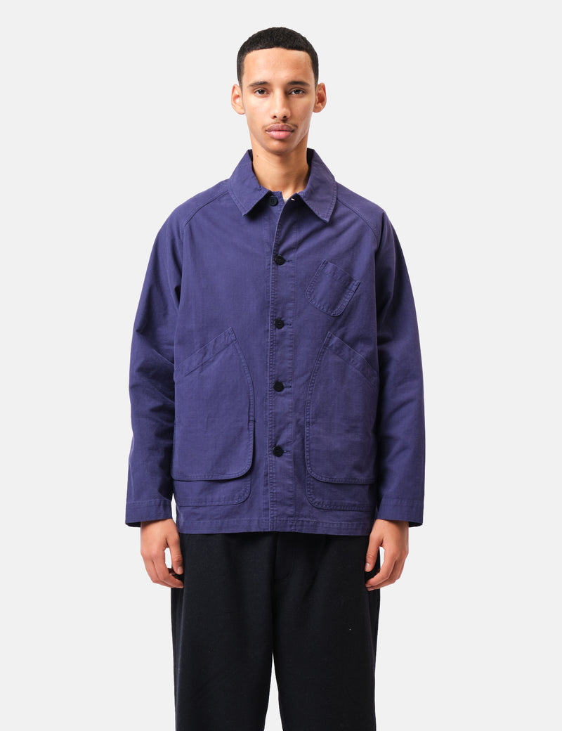 La Paz Mantero Expedition Canvas Jacket - Navy Blue