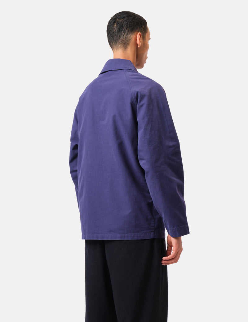 La Paz Mantero Expedition Canvas Jacket - Navy Blue