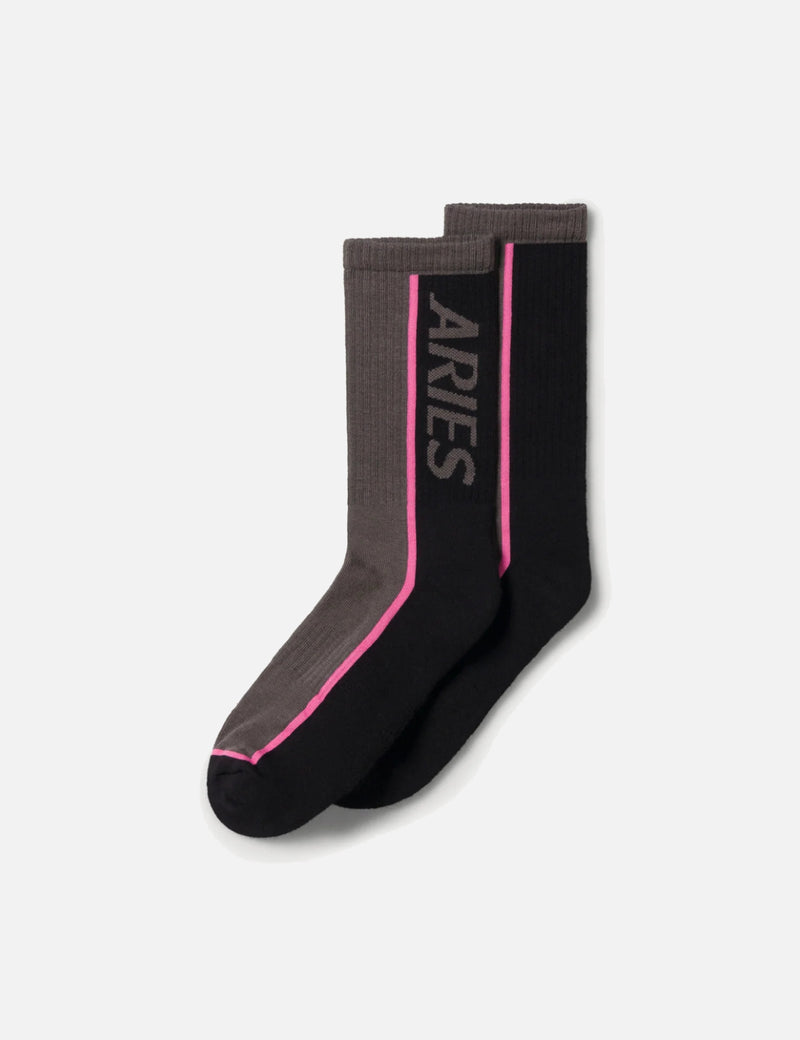 Aries Credit Card Socks - Black