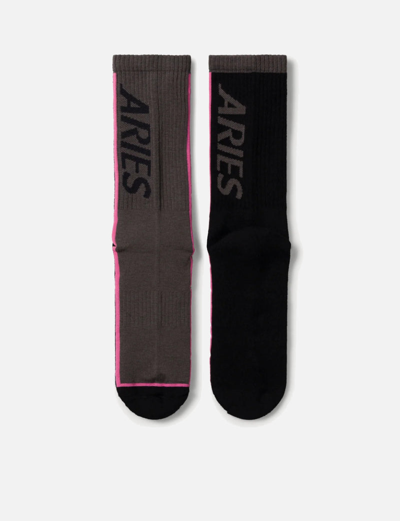 Aries Credit Card Socks - Black