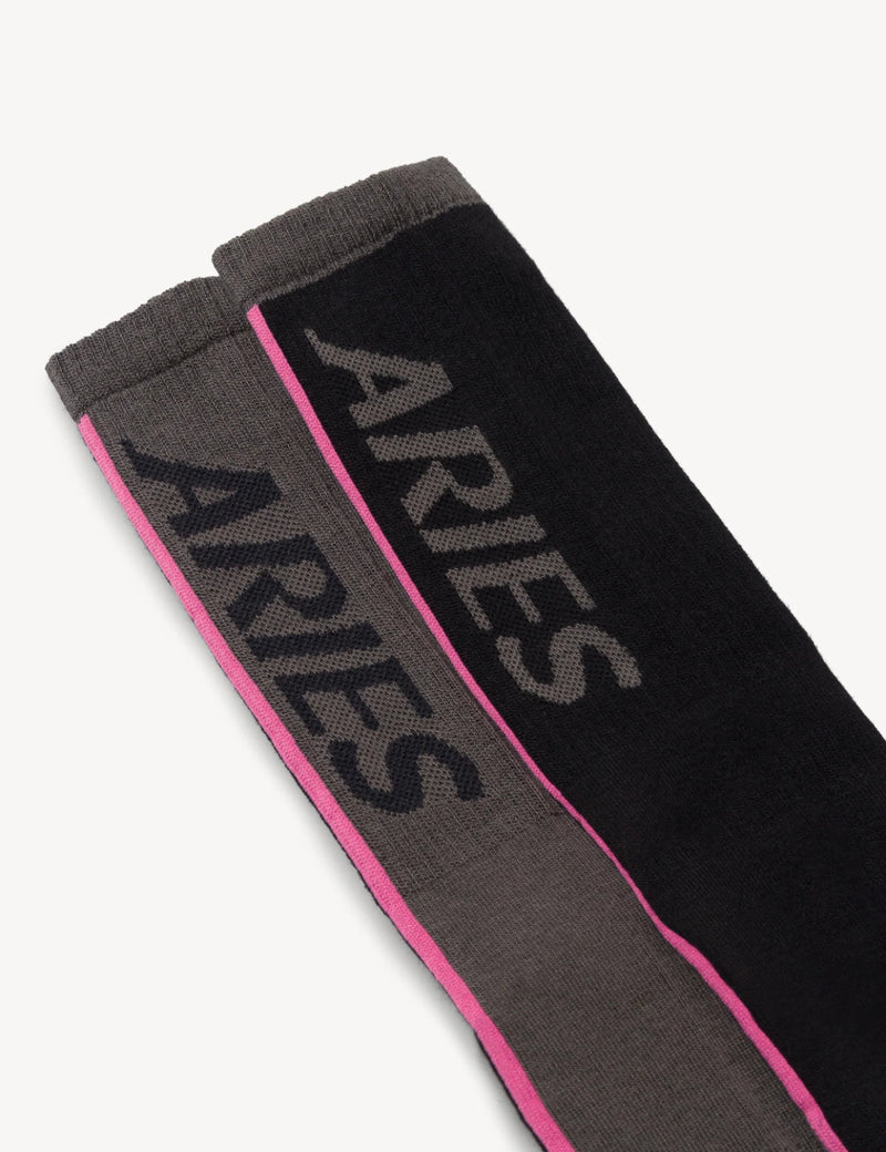 Aries Credit Card Socks - Black