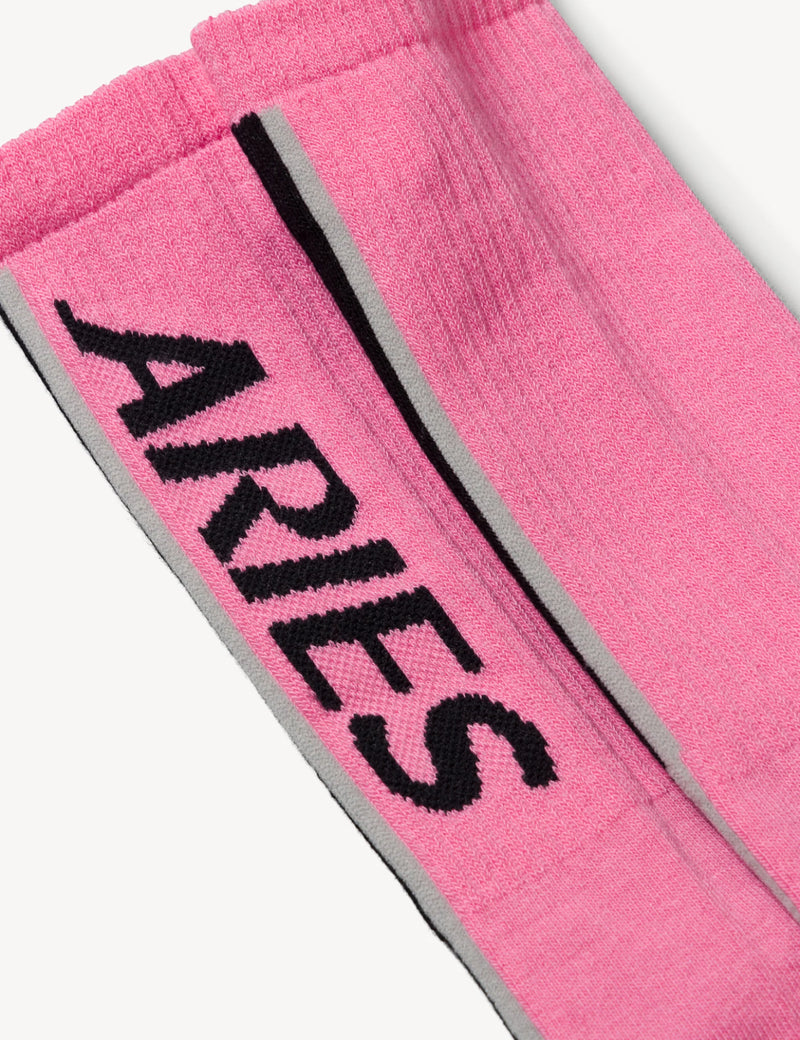 Aries Credit Card Socks - Pink