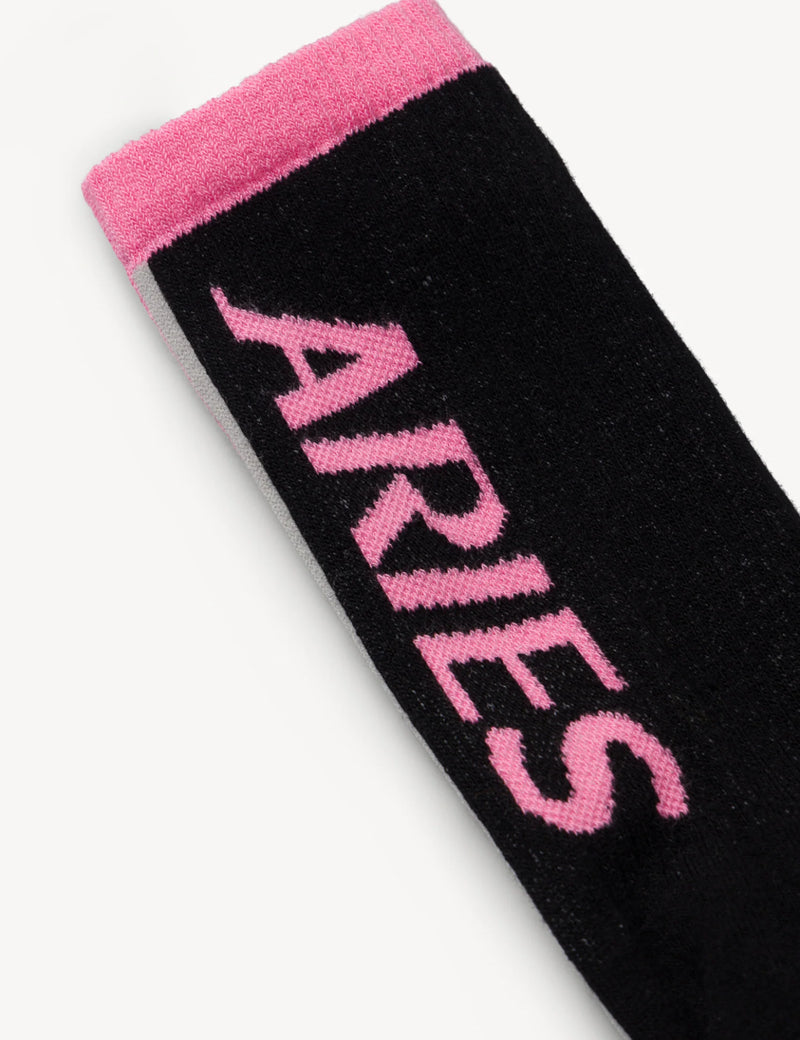 Aries Credit Card Socks - Pink