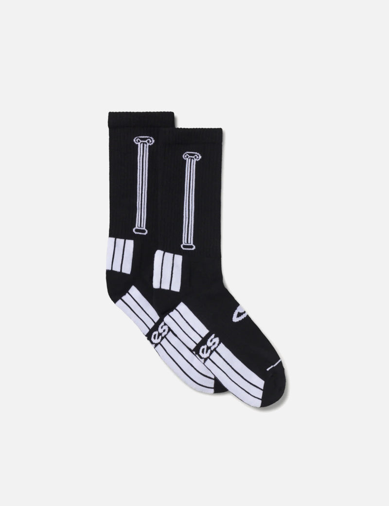 Aries Column Socks - Black
