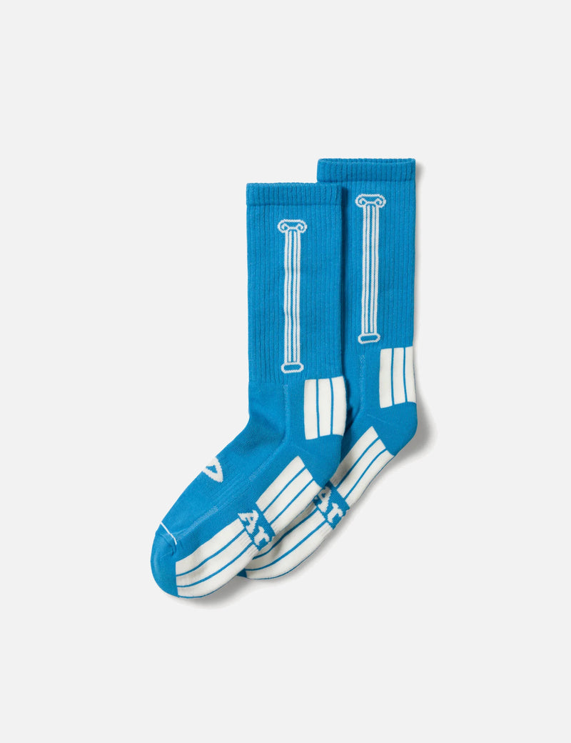 Aries Column Socks - Light Blue