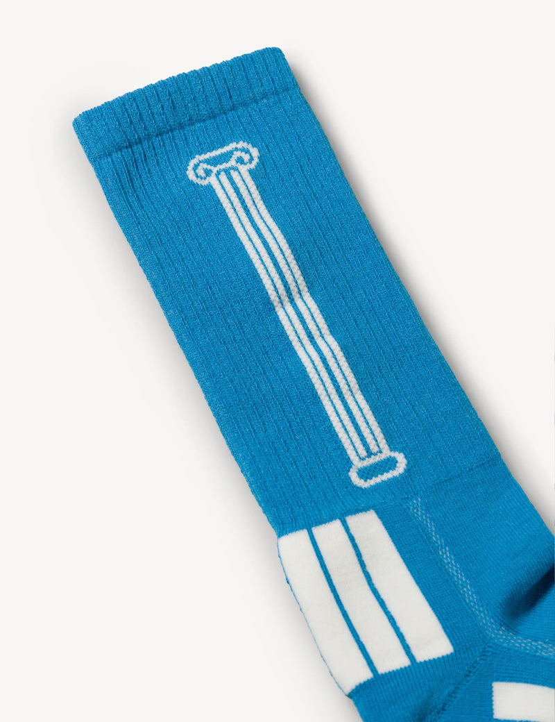 Aries Column Socks - Light Blue