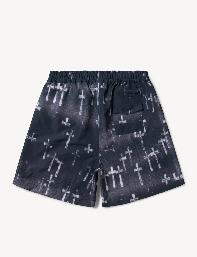 Aries Graveyard Board Short - Black