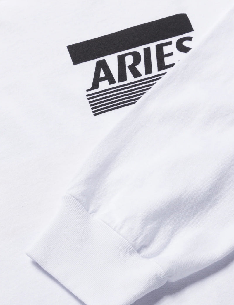 Aries Credit Card Long Sleeve T-Shirt - White