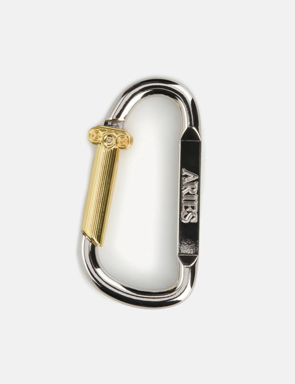 Aries Column Carabiner - Silver/Gold
