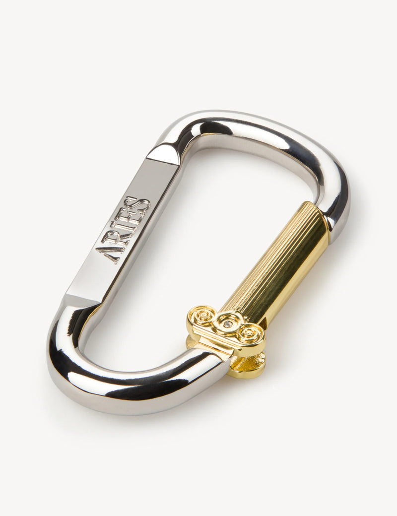 Aries Column Carabiner - Silver/Gold