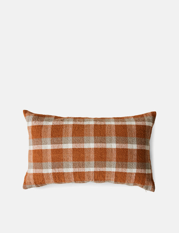 Hkliving Woven Cushion Country (60X35Cm) - Brown/Grey/White