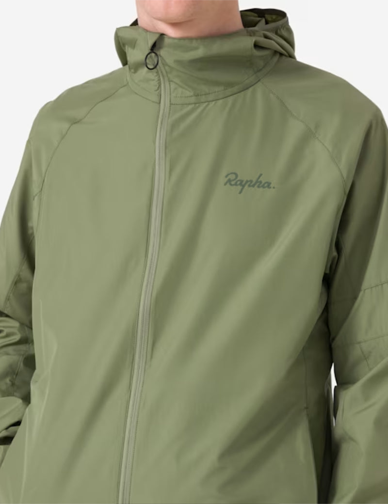 Rapha Men's Commuter Lightweight Jacket - Olive Green