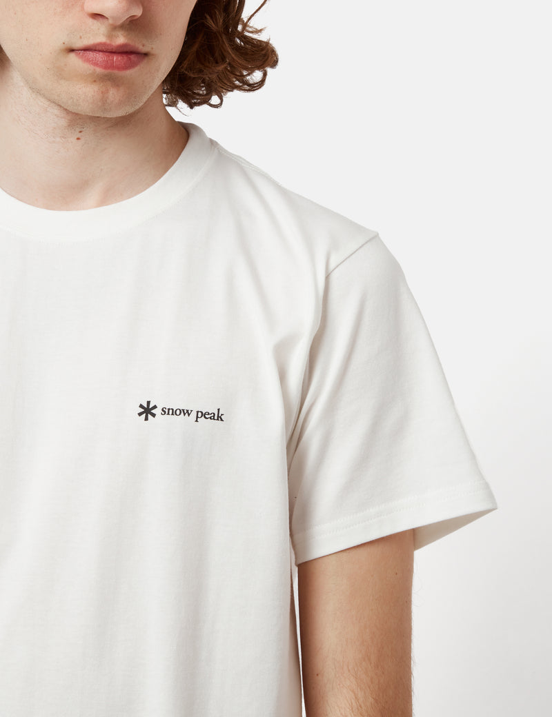 Snow Peak SP Logo T-Shirt - White